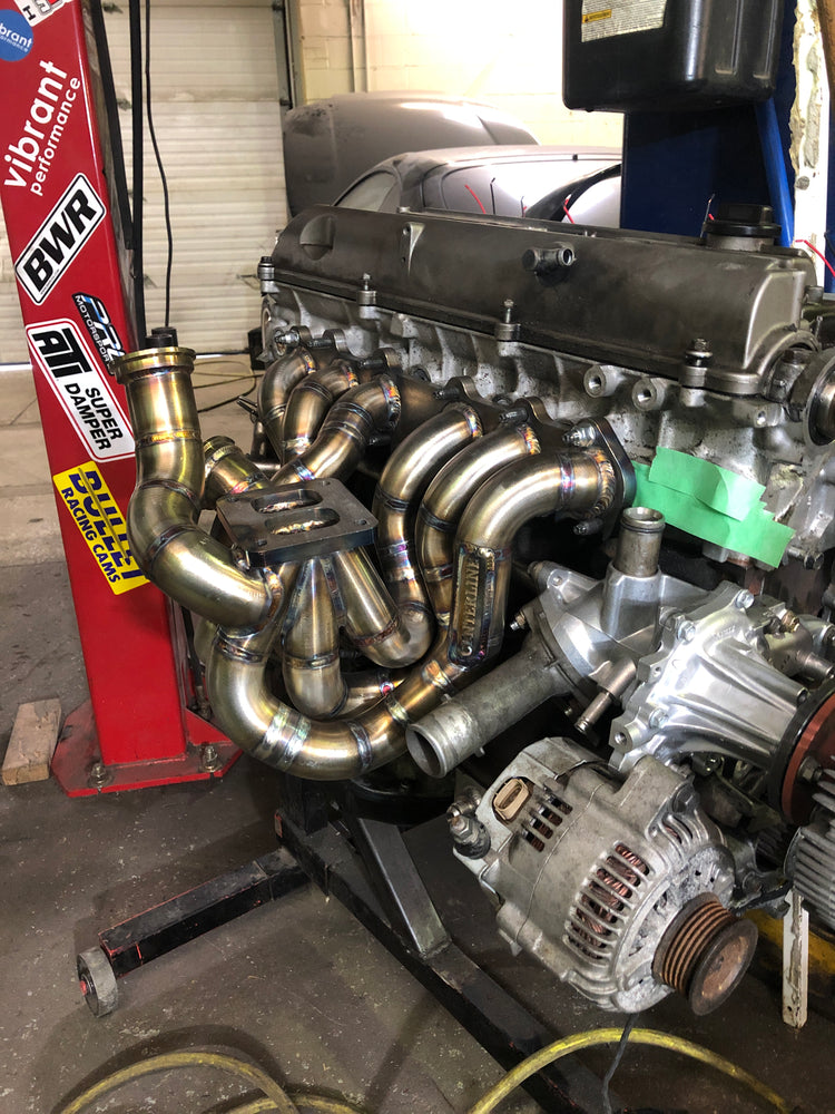 2JZGTE Twin Scroll Turbo Manifold